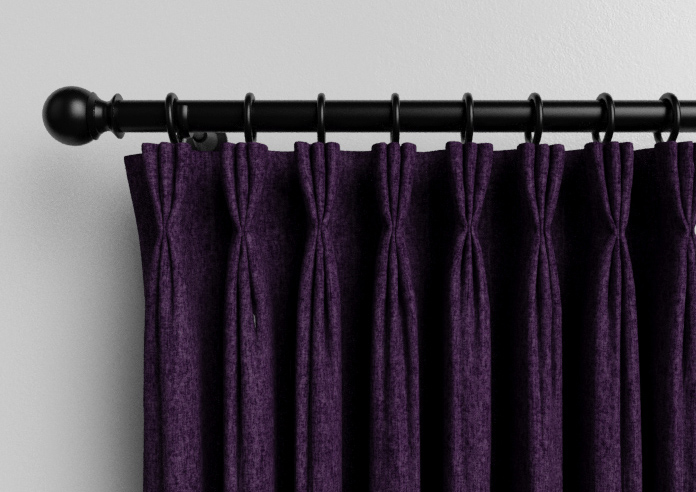 Harris, Midnight Plum - Made to Measure Curtains - Image 10